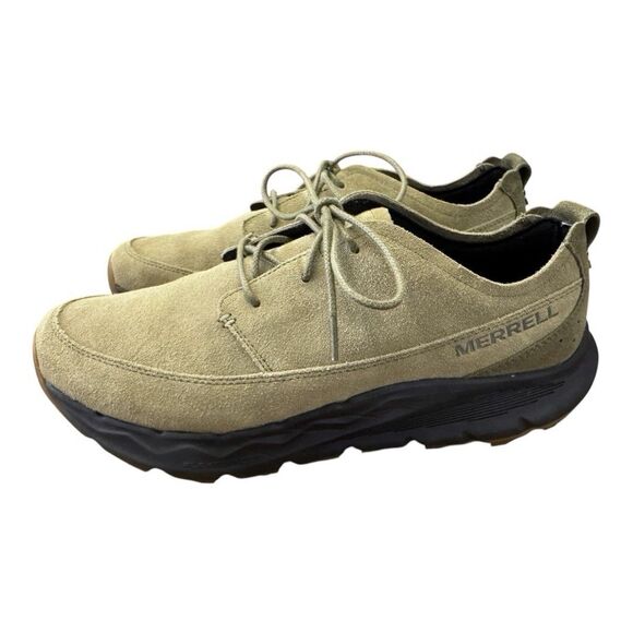 New Merrell Nova 4 Traveller Trail Running Green Suede Shoes Men’s Size 11.5 main image 4